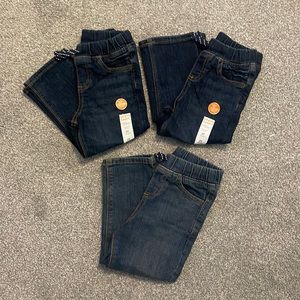 3 pairs of toddler jeans size 2T